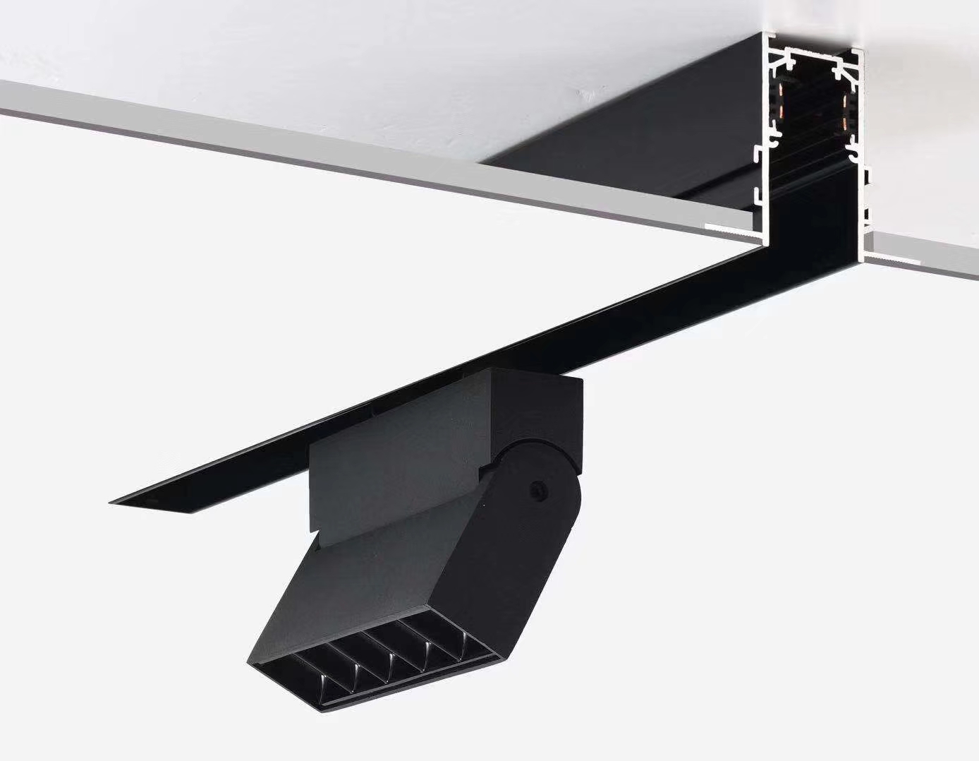 LED磁吸轨道嵌入式客厅卧室餐厅导轨产品图