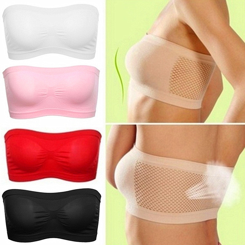 Seamless Back Breathable One-Word Bra Aliexpress Amazon And Other International Stations Explosive Anti-Slip Bra Breathable Bra Anti-Slip Bra
