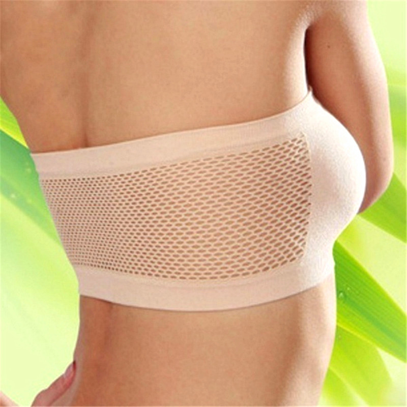 Seamless Back Breathable One-Word Bra Aliexpress Amazon And Other International Stations Explosive Anti-Slip Bra Breathable Bra Anti-Slip Bra Item Picture