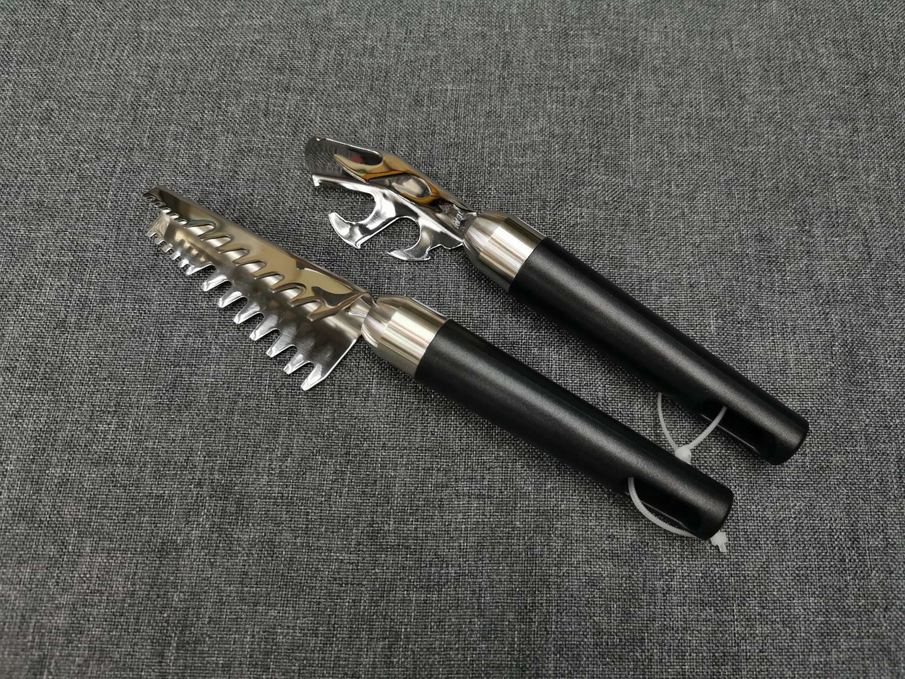 304 Miaosi stainless steel fish scaler advance tool set of 2 pieces