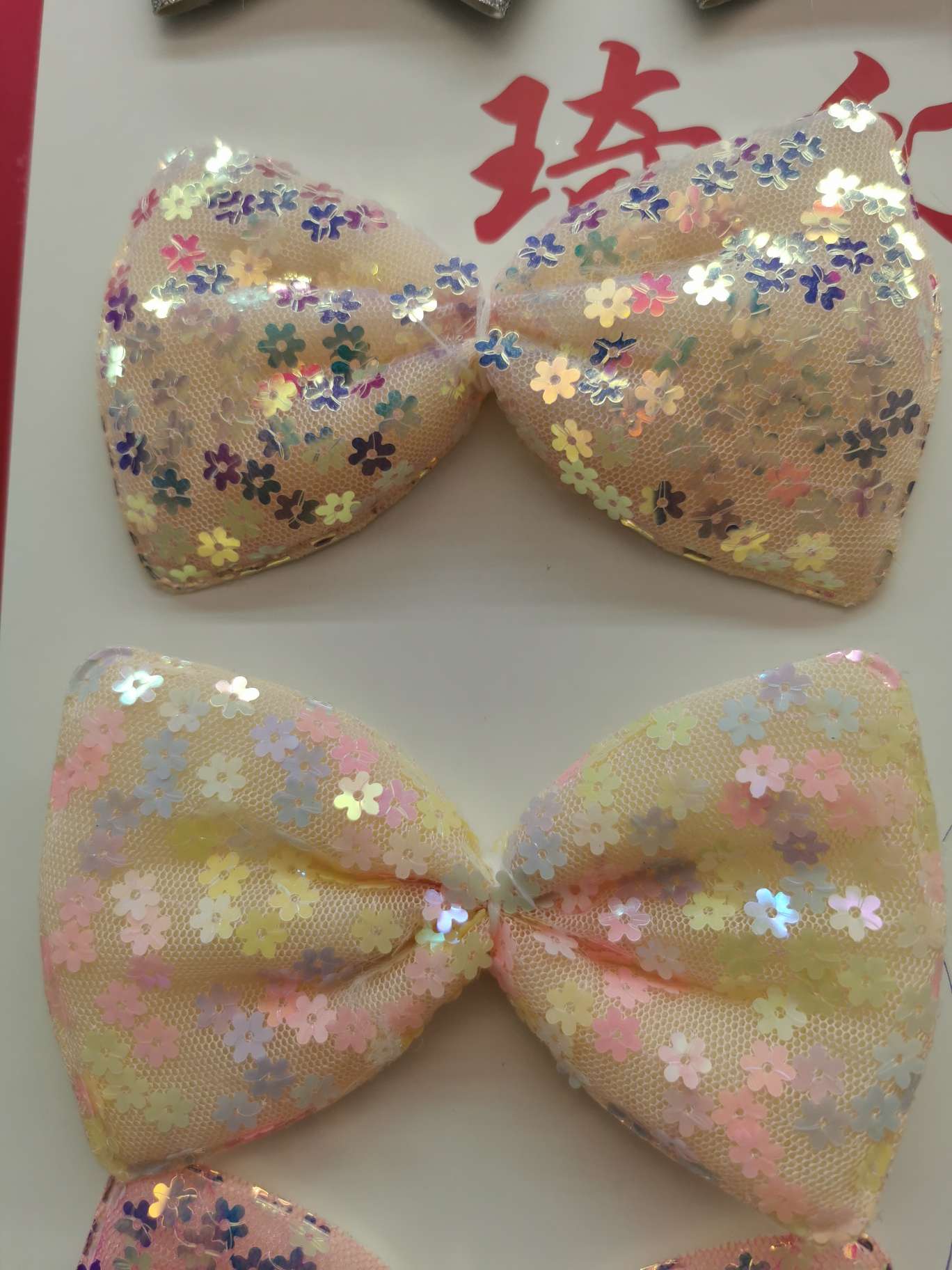 12.5 cm plum red slice bow tie details Picture