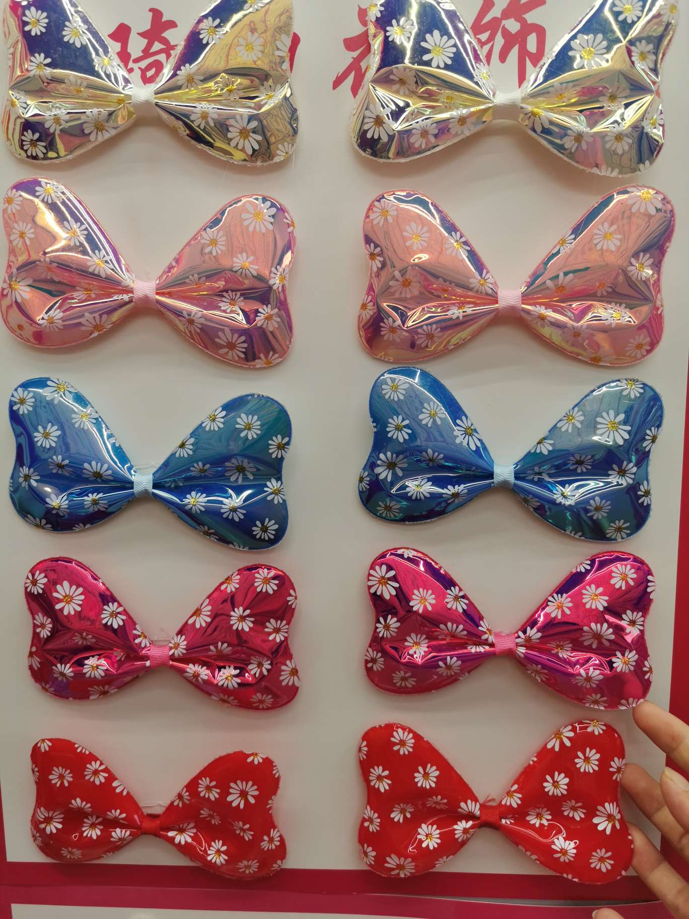 A 13-centimeter small Cuju transparent Pitt bow tie Specification image