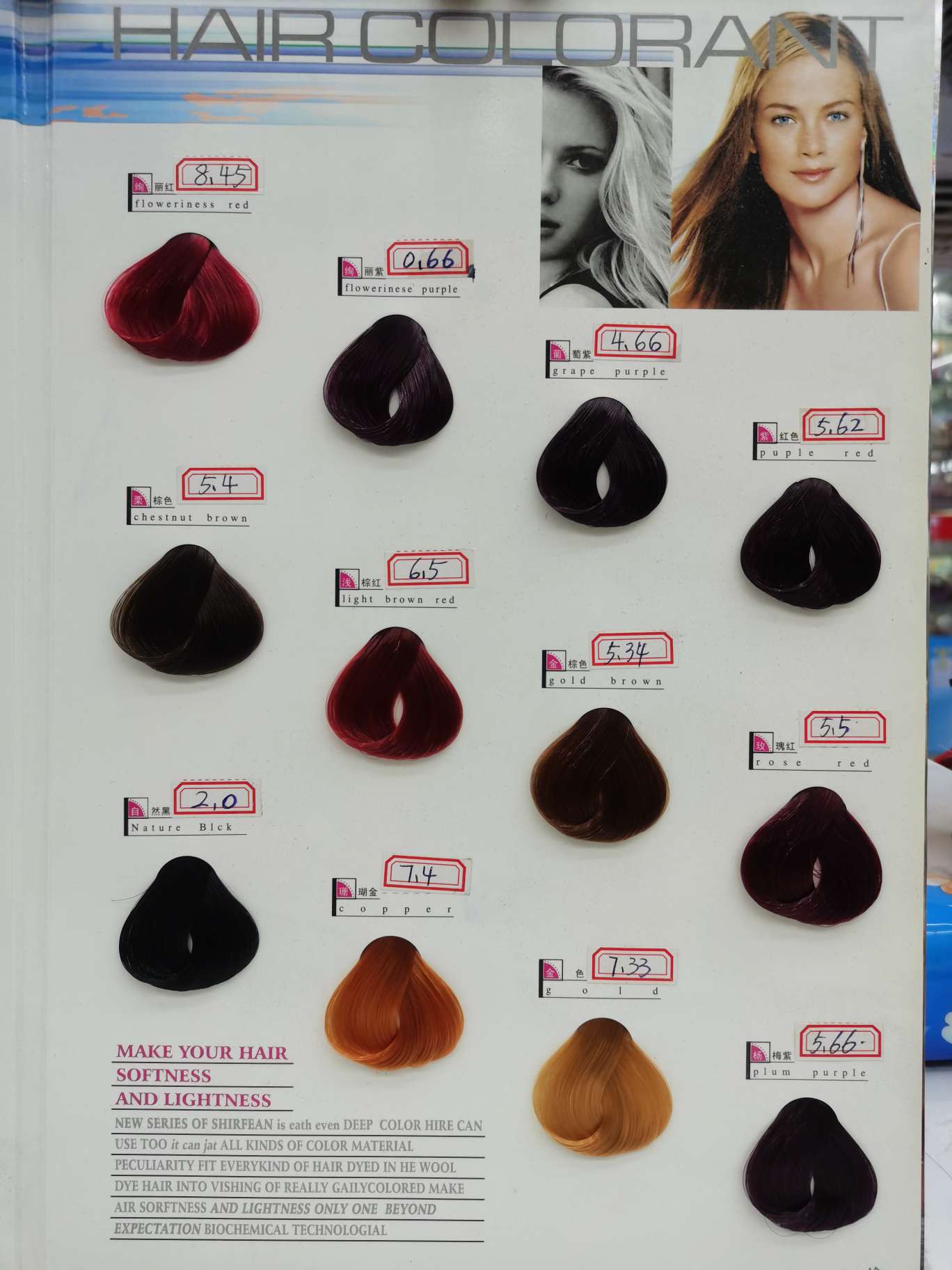 Vitina Smooth and Radiant Hair Dye. Aromatic Ammonia-free Cap for White Hair (Exclusive for Foreign Trade) Item Picture