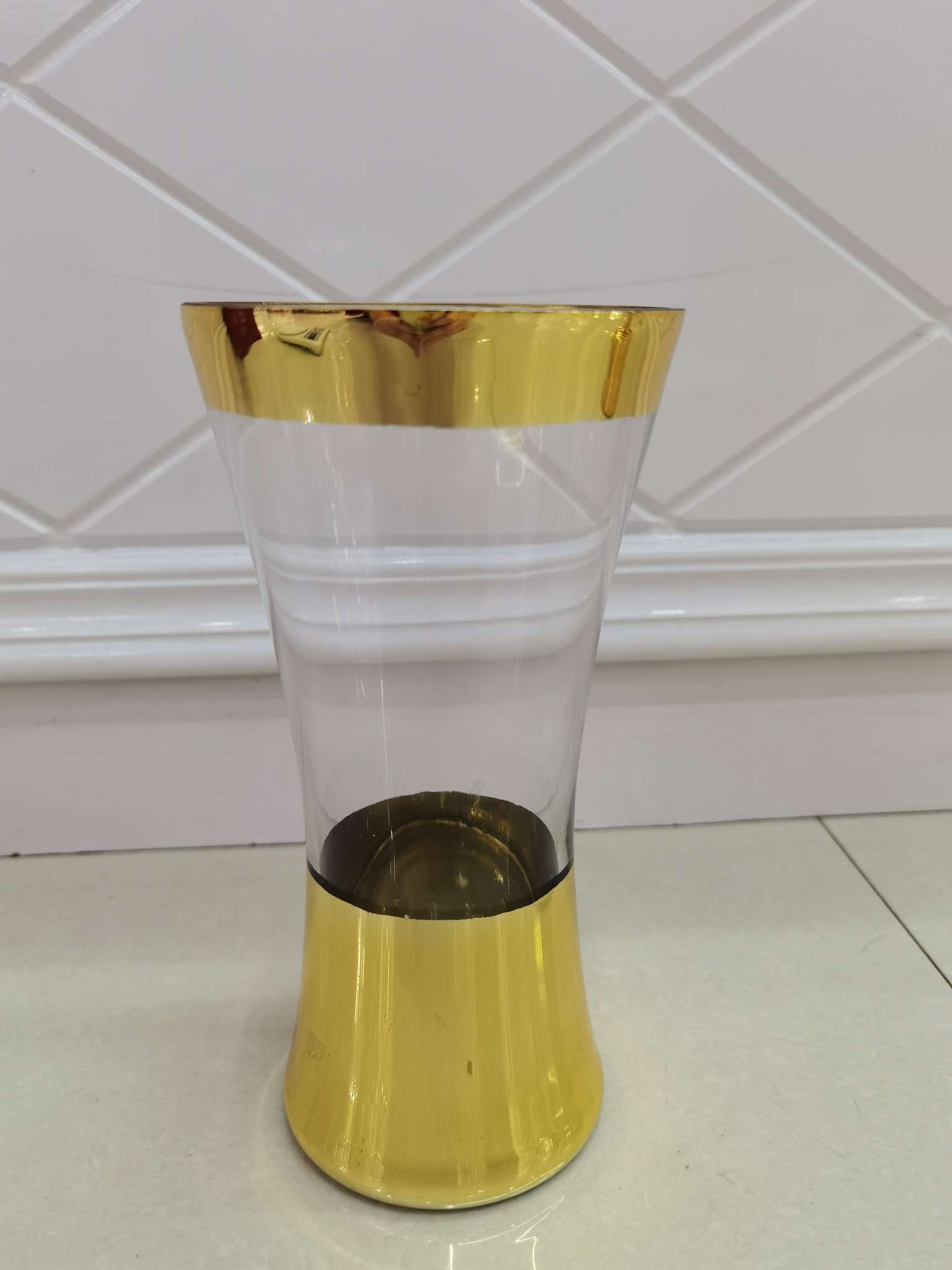 Glass vase, glass handicraft, glass fittings, glass household, glass wedding supplies thumbnail