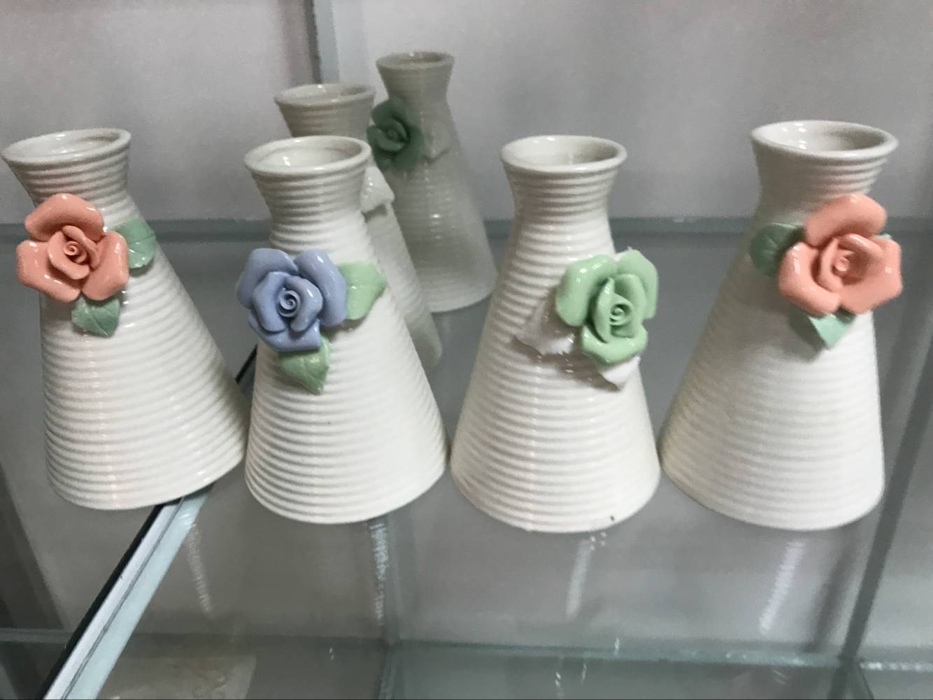 陶瓷花瓶摆件陶瓷工艺品精品陶瓷瓶家居客厅装饰用瓷花瓶