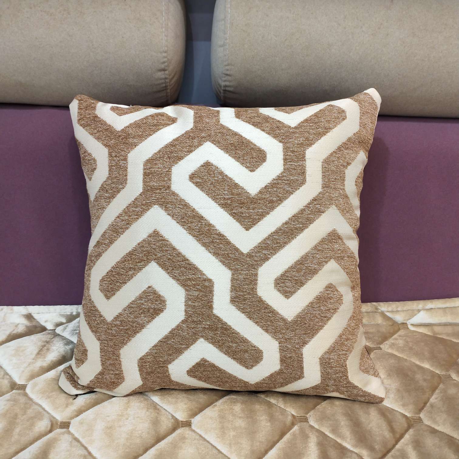 2个起订厂家直销 欧式雪尼尔抱枕沙发靠垫办公室靠背详情图6