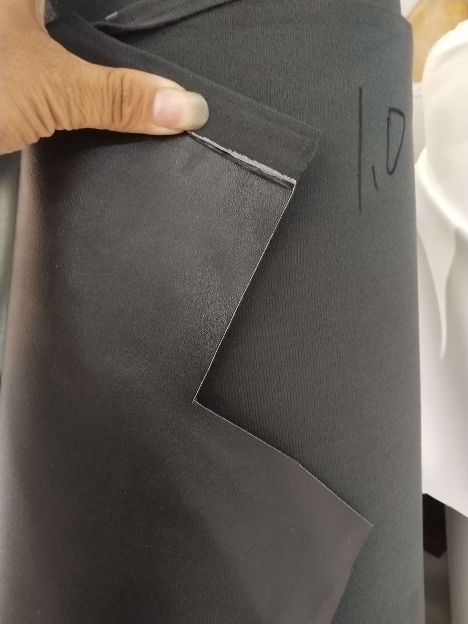 1.0 Napa pattern PU leather bestseller fabric