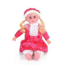 仿真娃娃婴儿洋娃娃22寸仿真娃娃玫红跨境热销爆款益智儿童玩具
