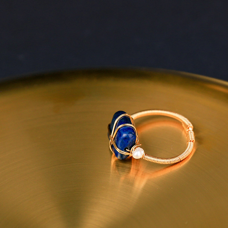 Handmade natural pearl ring Application Scenario