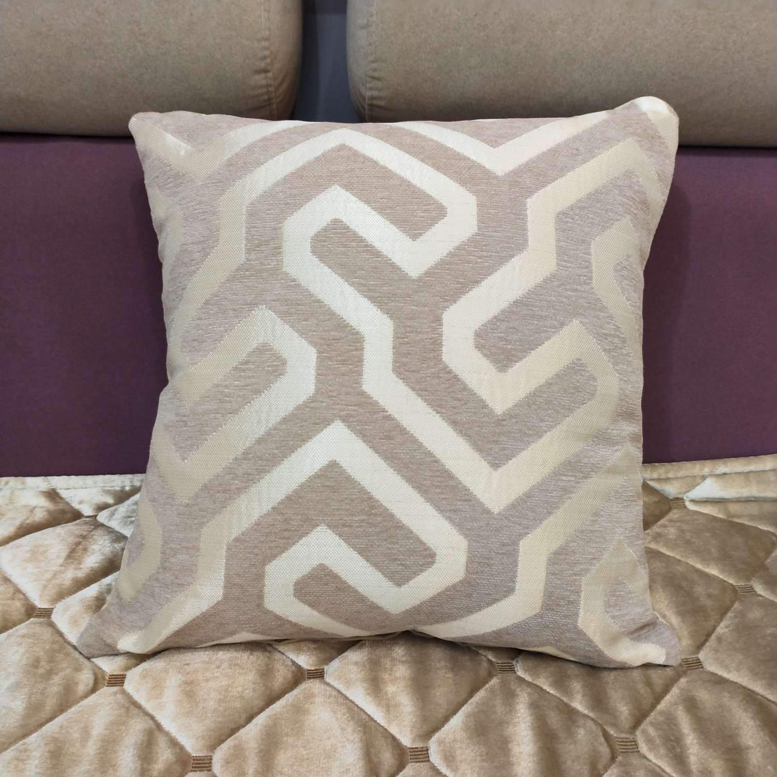 2个起订厂家直销 欧式雪尼尔抱枕沙发靠垫办公室靠背详情图7