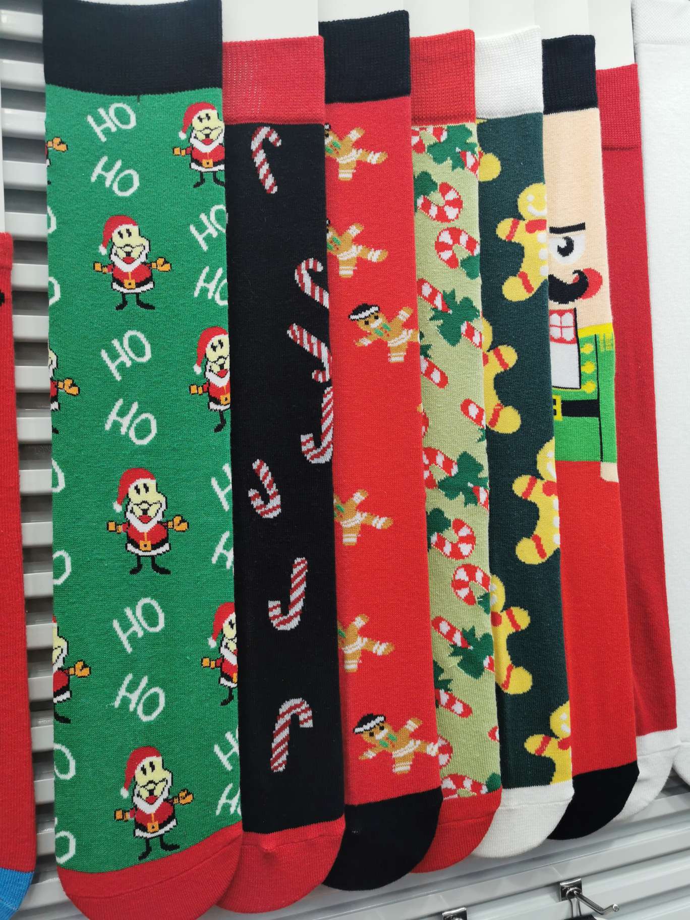 Christmas socks, wet socks thumbnail