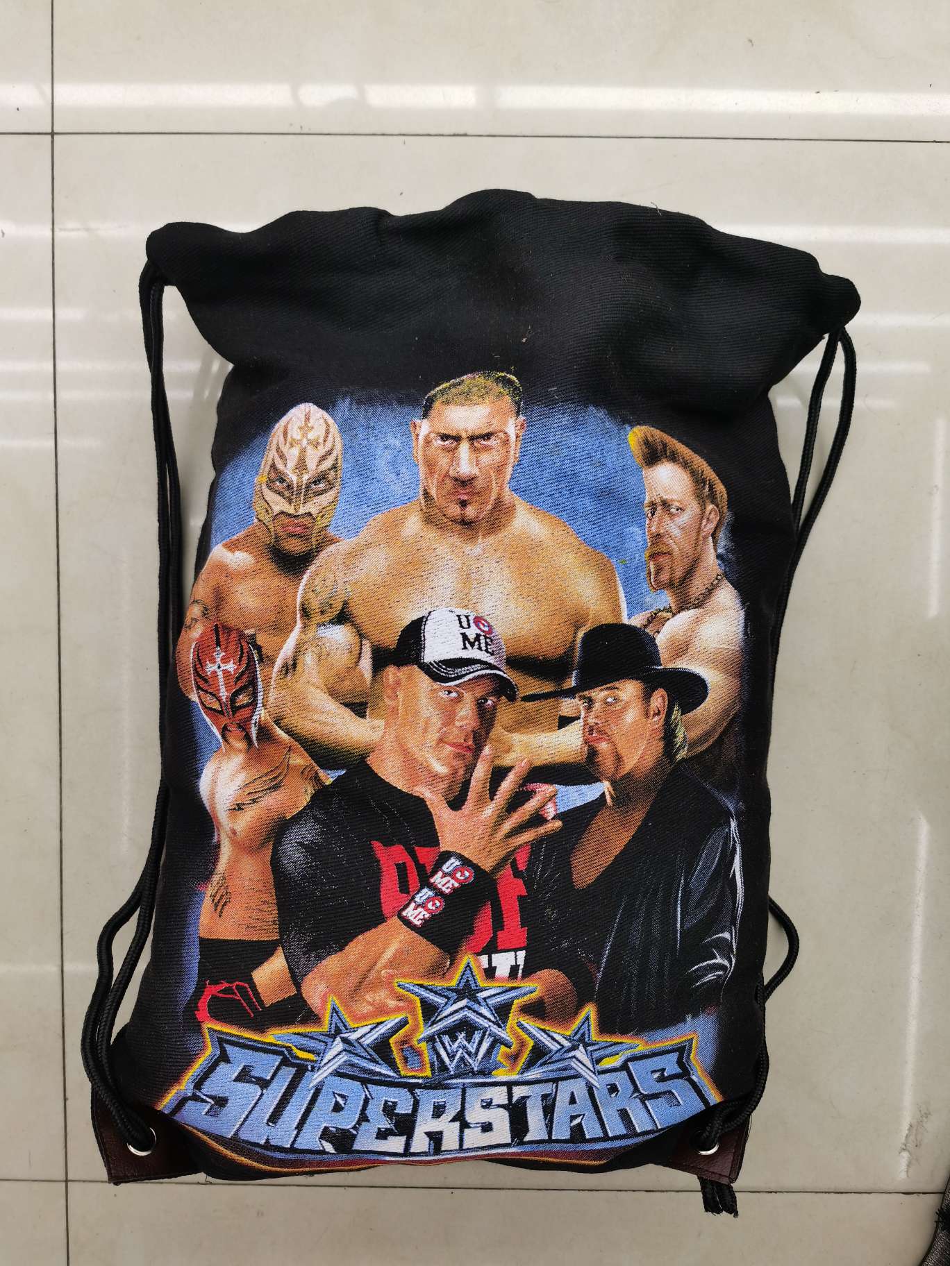 Boxing Star Print Bag Pull Out Bag