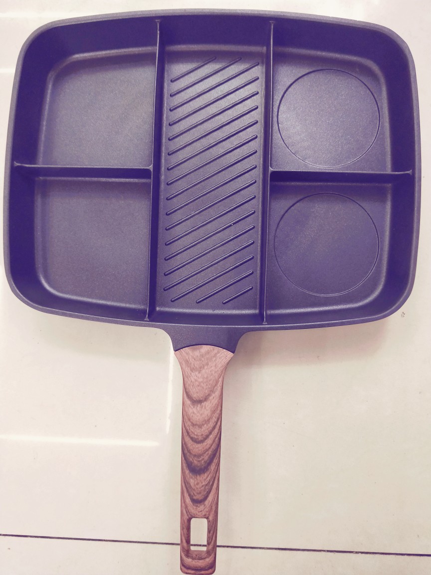 Round three, square three, long five steak pan thumbnail