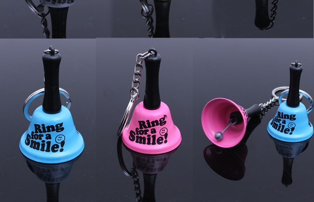 圣诞节手摇铃铛儿童金属手摇铃钥匙扣铃铛挂件手摇铃铛小孩奖励品详情图7