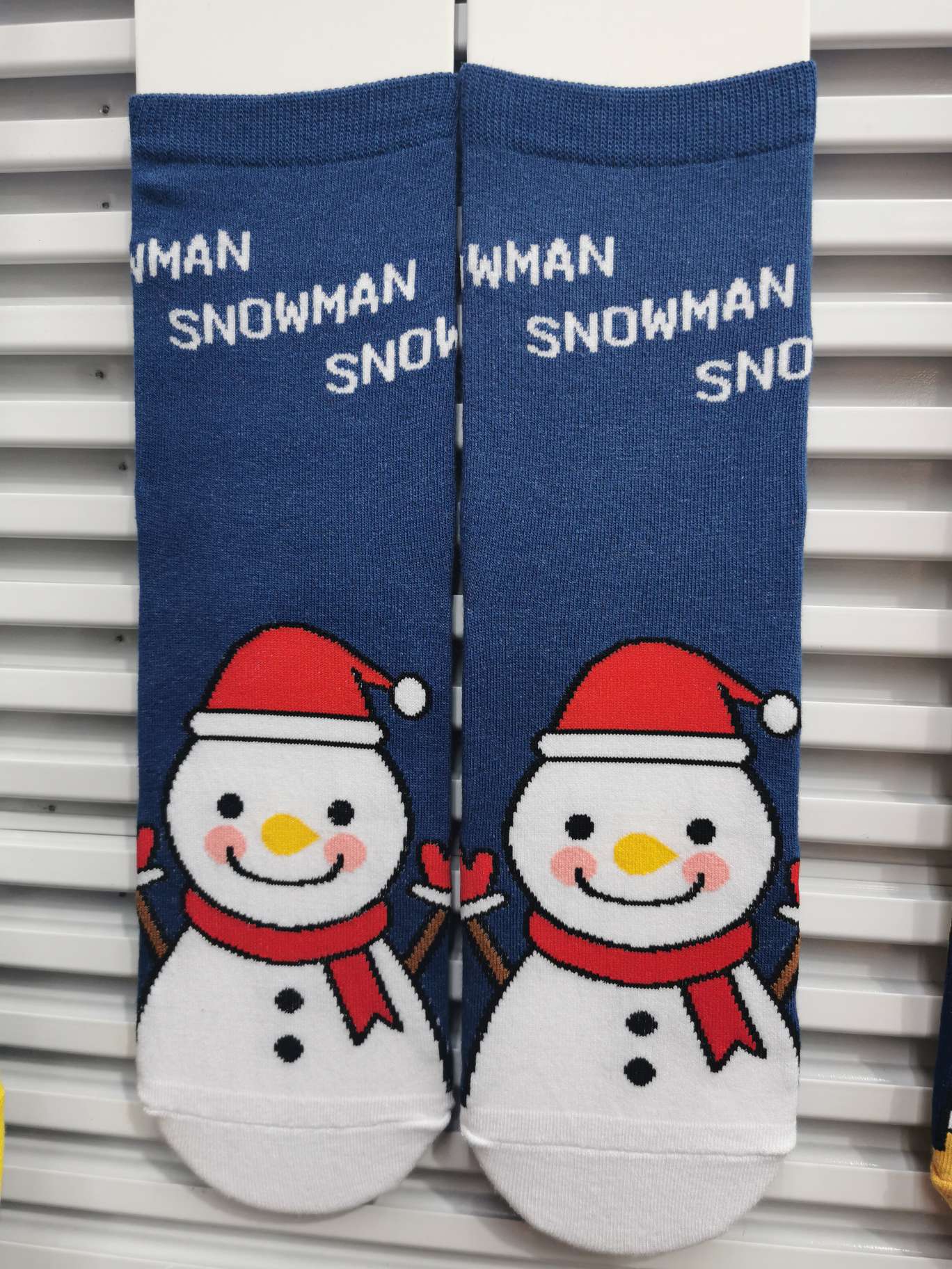 Christmas stocking Snowman stocking thumbnail