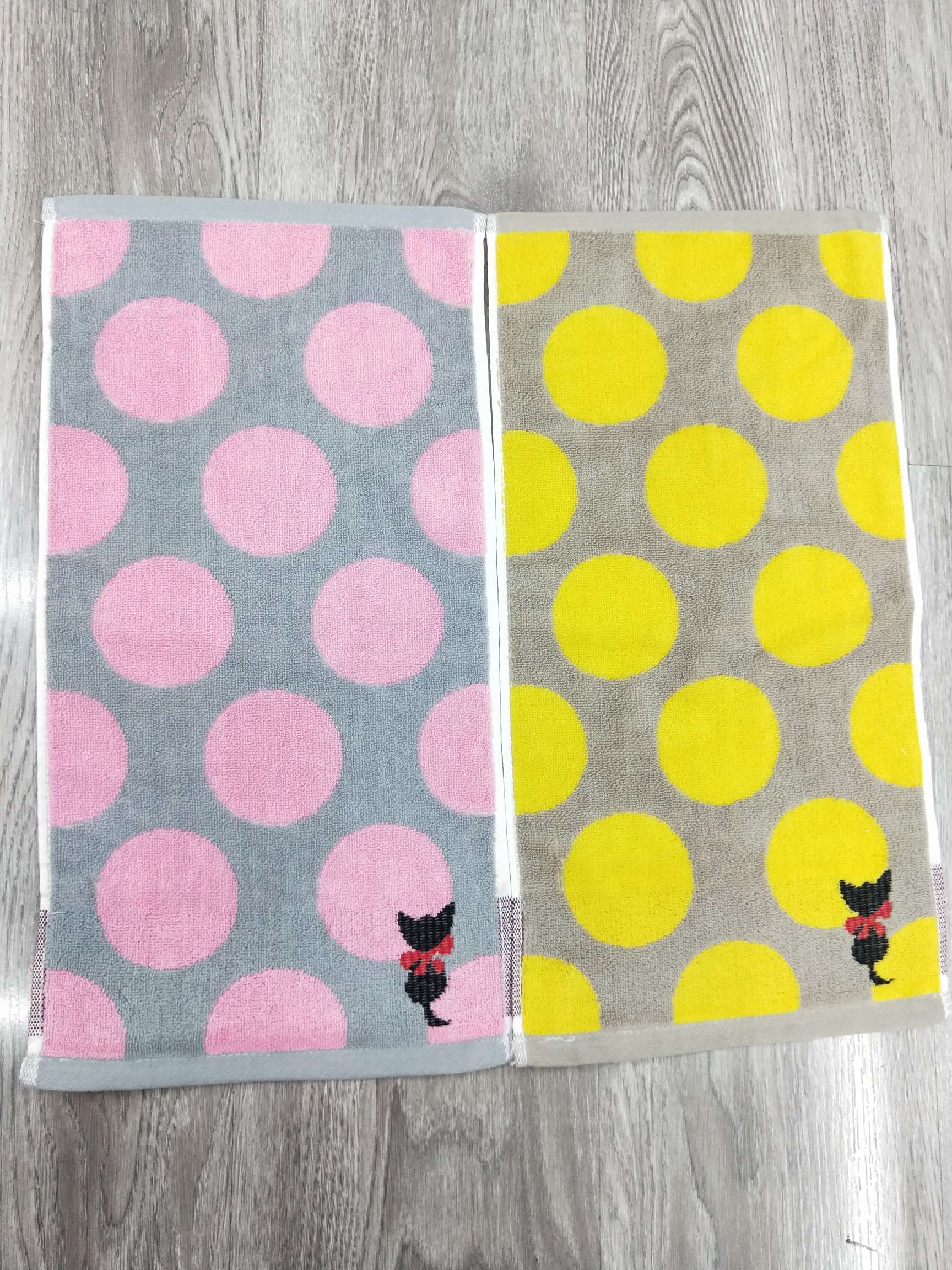 New 25*50cm pure cotton jacquard children's towel details Picture