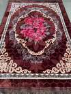外贸伊斯兰地毯礼拜毯新款2m×3m棕红色花型