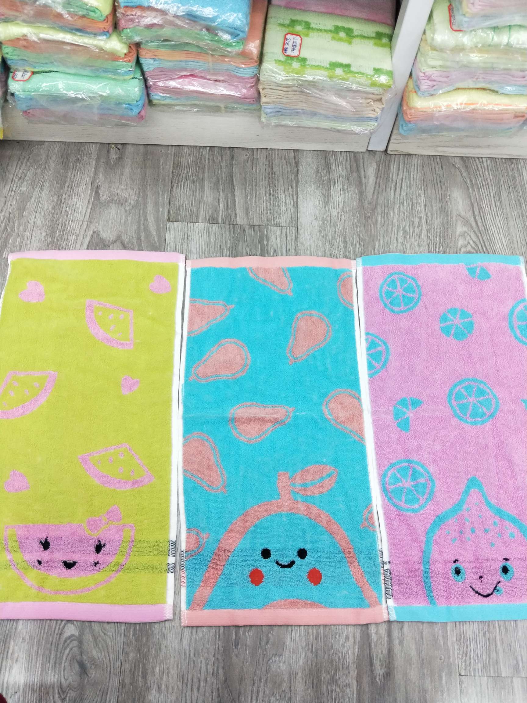 New jacquard children's towel made of pure cotton Application Scenario