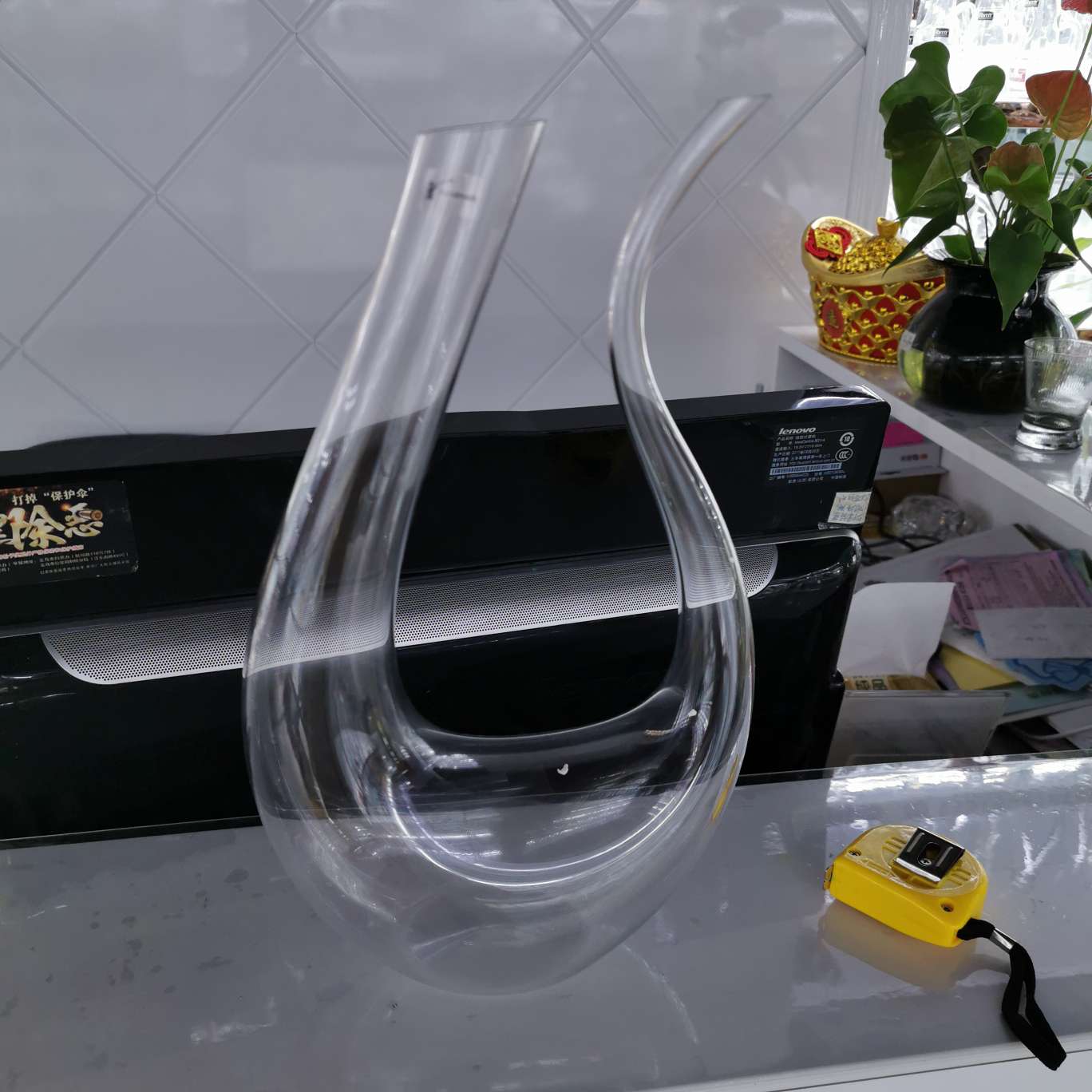 Decanter, wine pot, lead-free crystal glass decanter, quick decanter, wine divider, red wine mixer Specification image