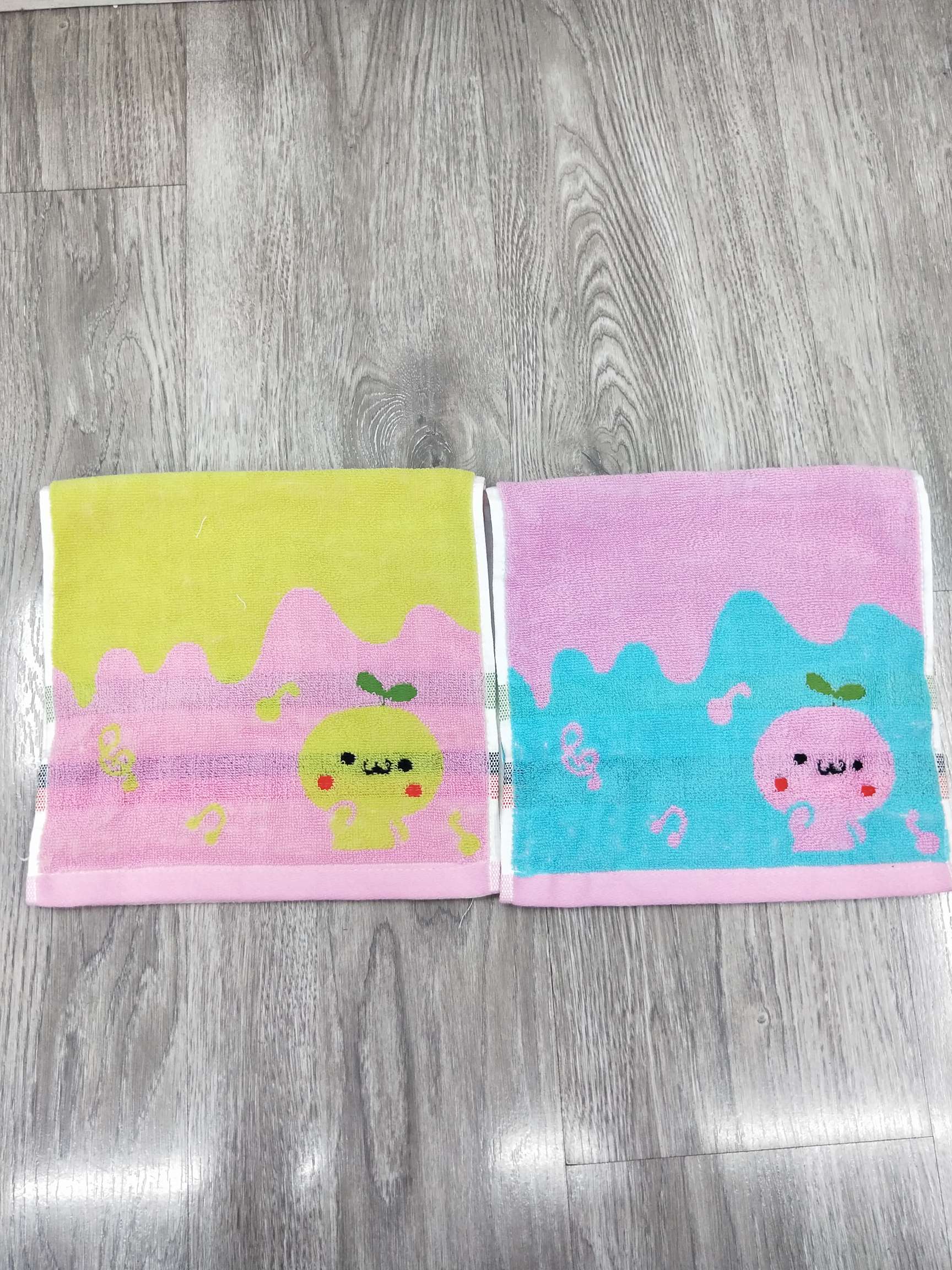 New jacquard children's towel made of pure cotton Item Picture