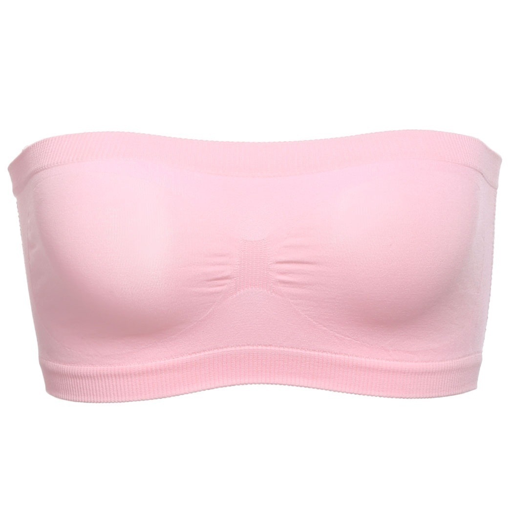 Seamless Back Breathable One-Word Bra Aliexpress Amazon And Other International Stations Explosive Anti-Slip Bra Breathable Bra Anti-Slip Bra Application Scenario
