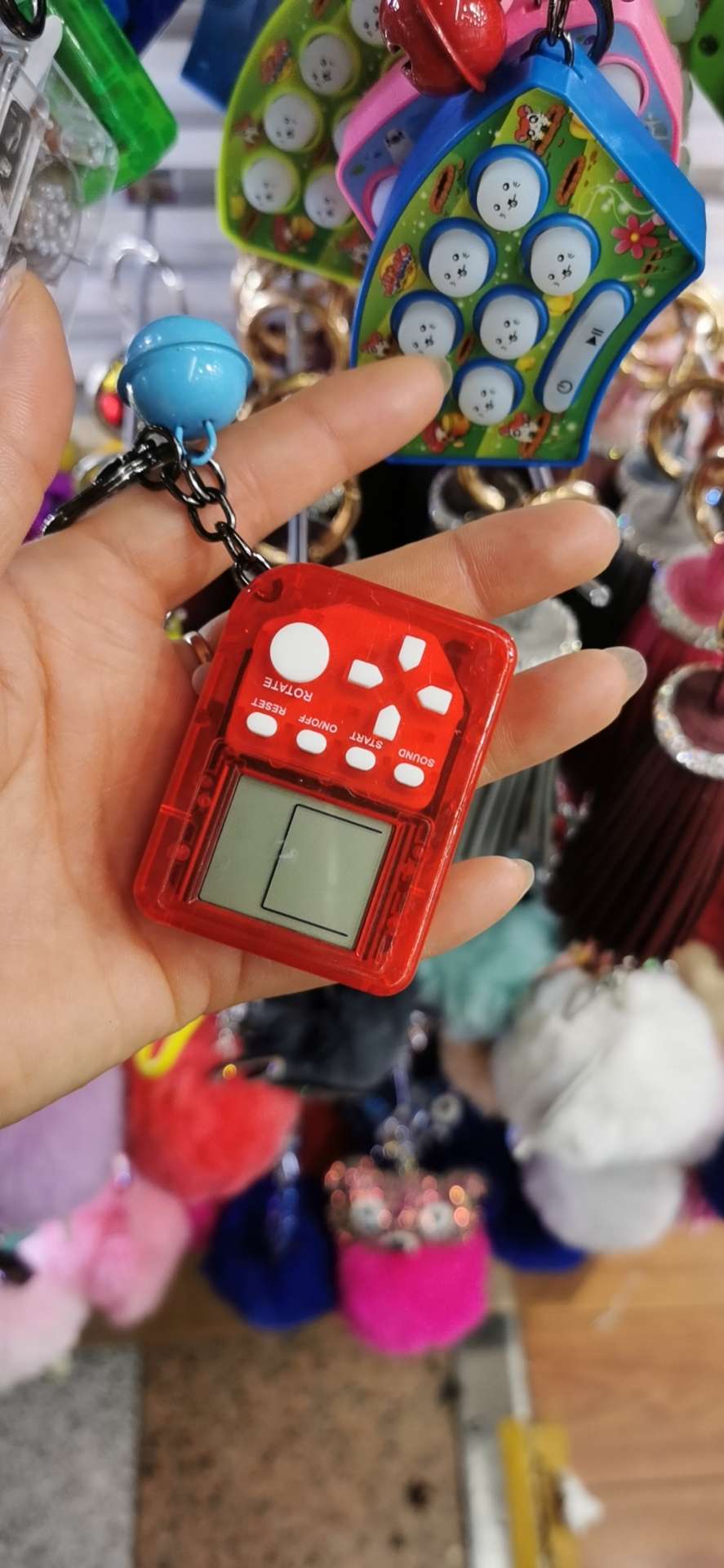 Owl keychain details Picture