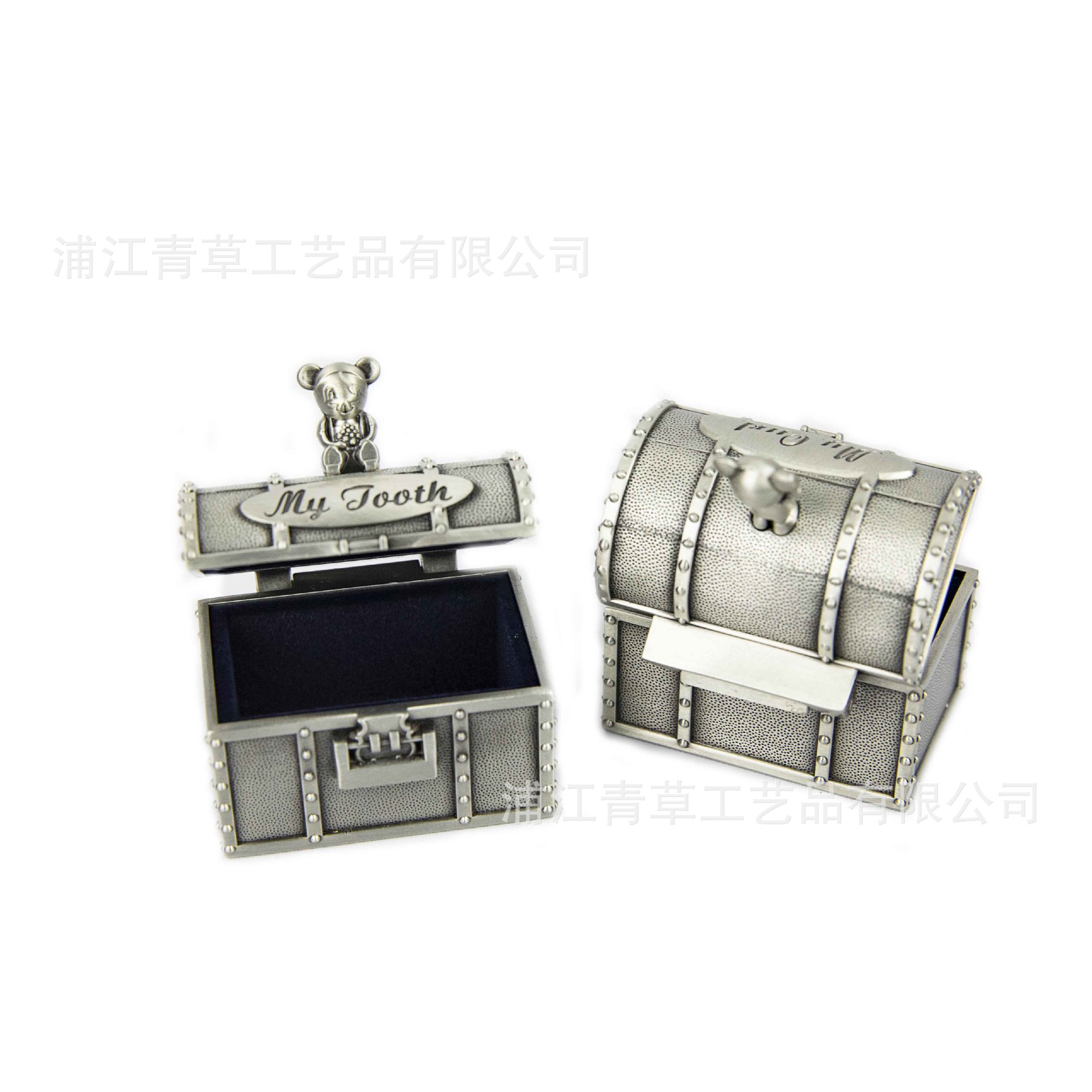 6B55，小皮箱，小熊胎毛乳牙盒详情图6