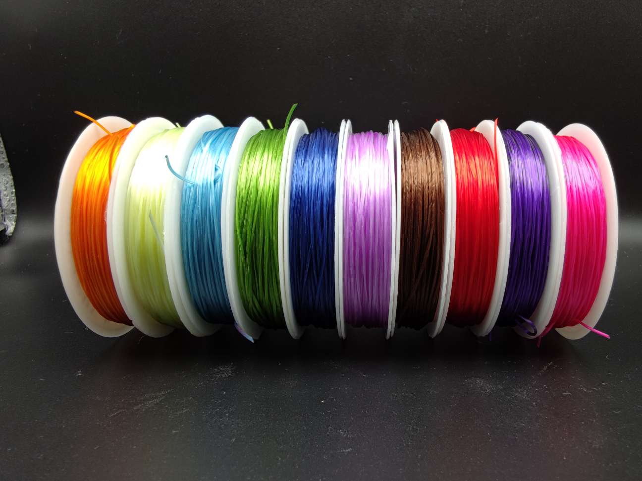 Imported elastic thread mixed color handcrafted diy bracelet