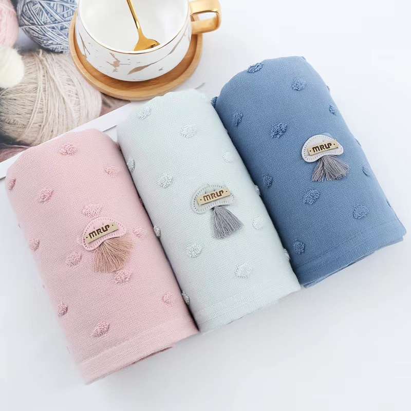 Caixing's new jacquard gauze towel