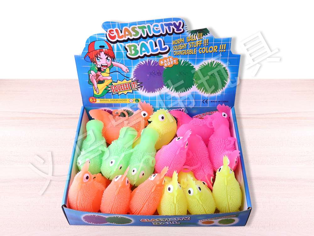 公鸡毛毛球产品图