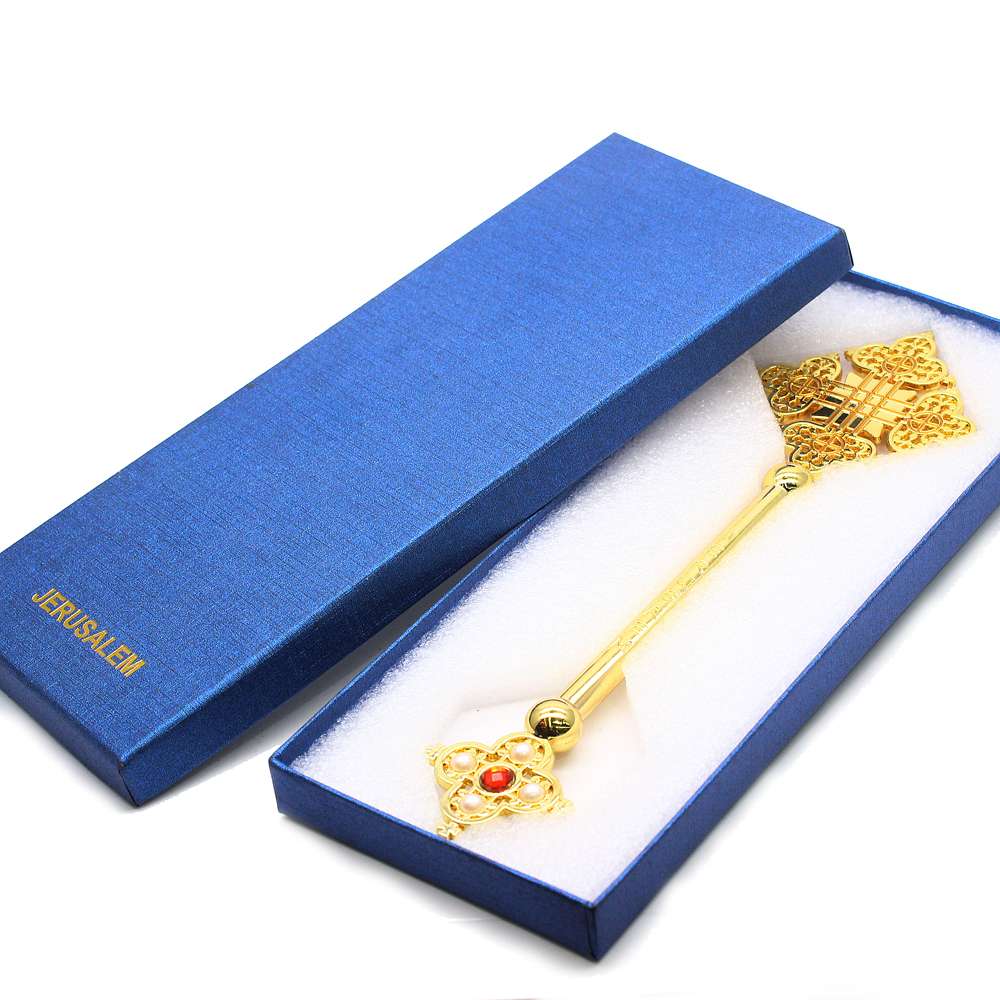 Religious prayer ceremony items holding crosses in JERUSALEM are selling well in foreign trade details Picture