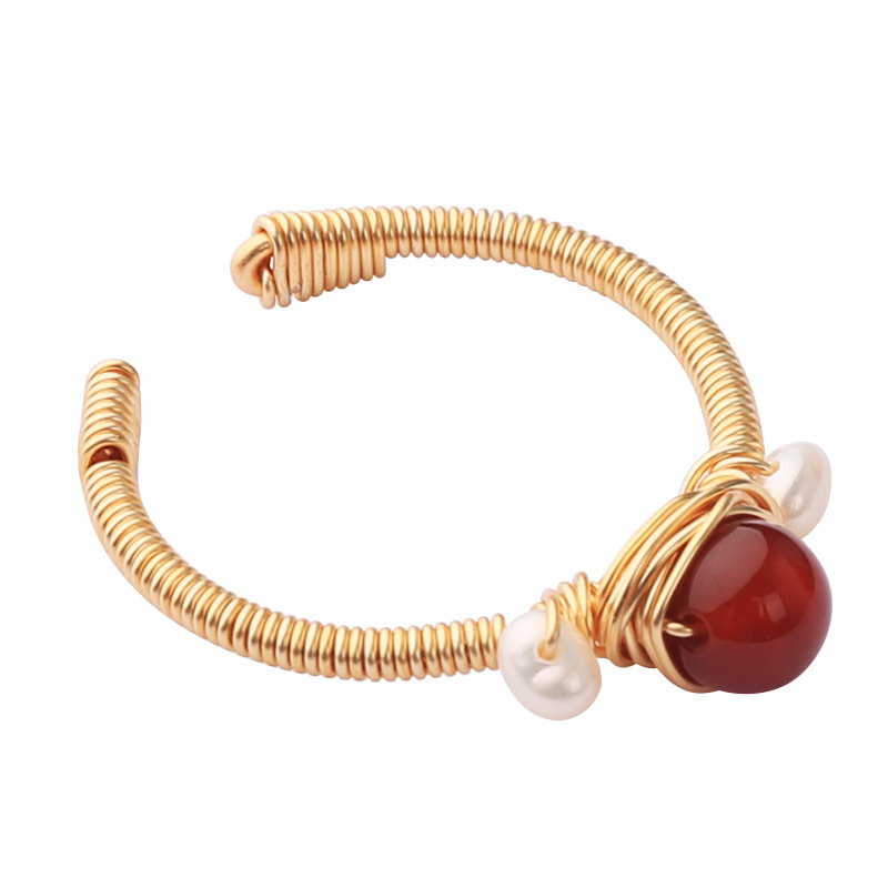 أساور مصنوعة من اللؤلؤ الطبيعية لصنع خواتم Item Picture