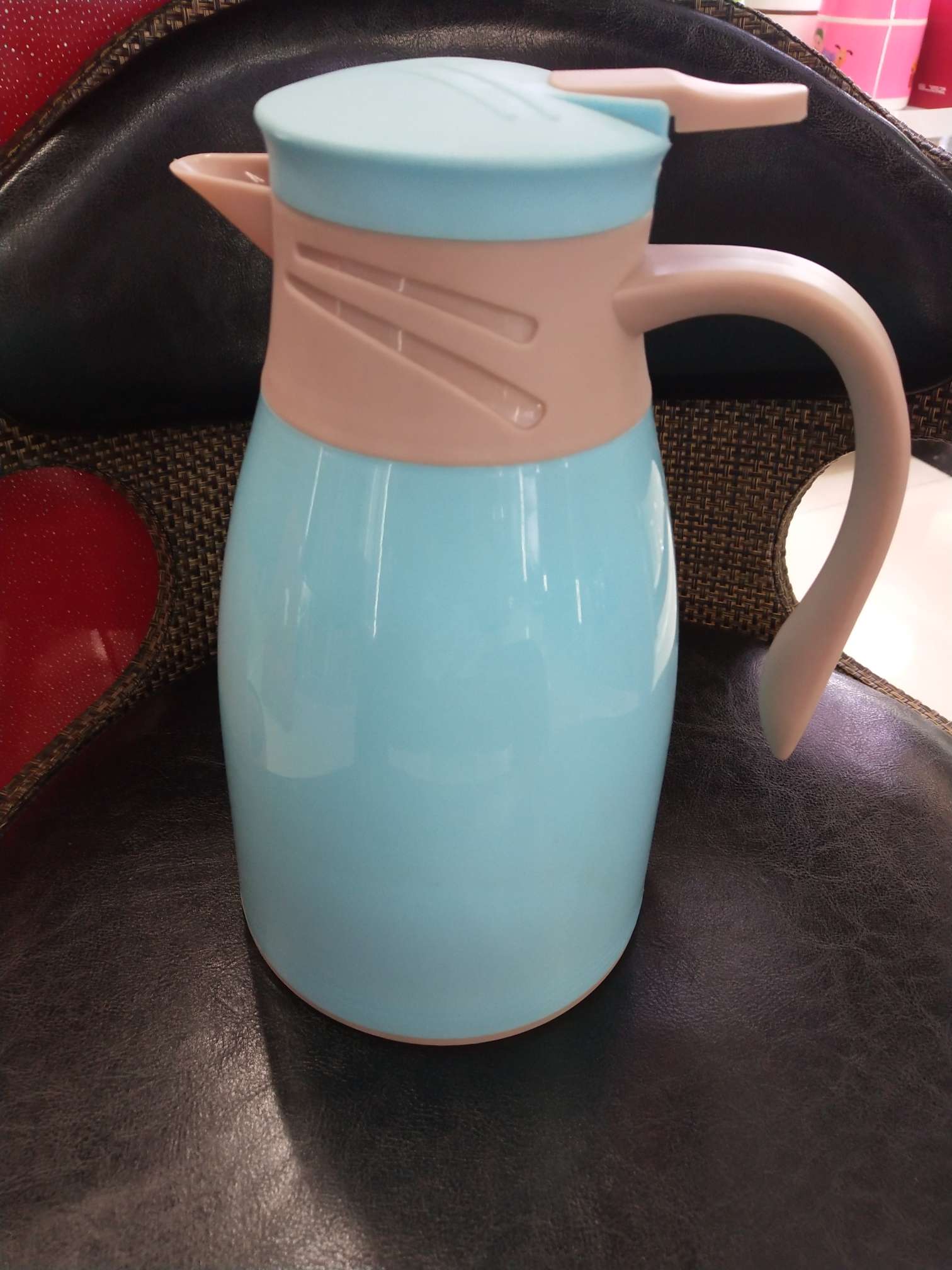 塑料外壳玻璃内胆保温瓶1000ml TJ－004