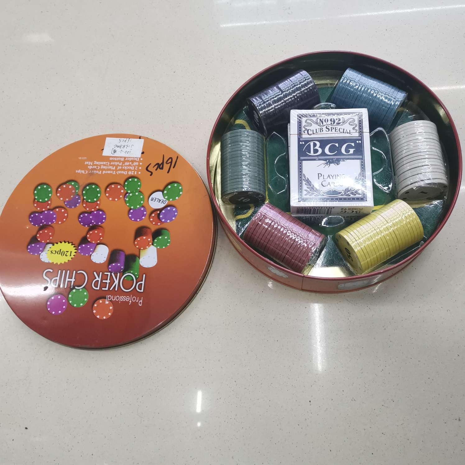 120 round tin - box chips thumbnail