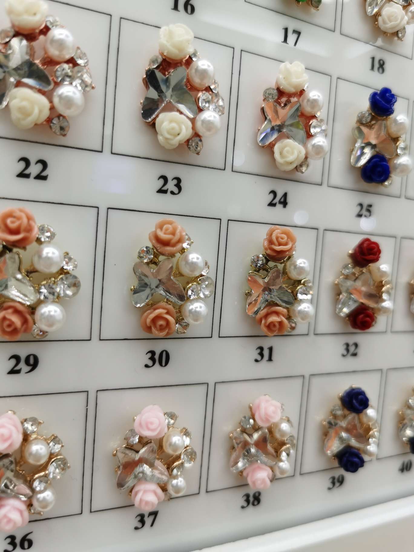 水晶圆形水滴形服装辅料新建精品配饰