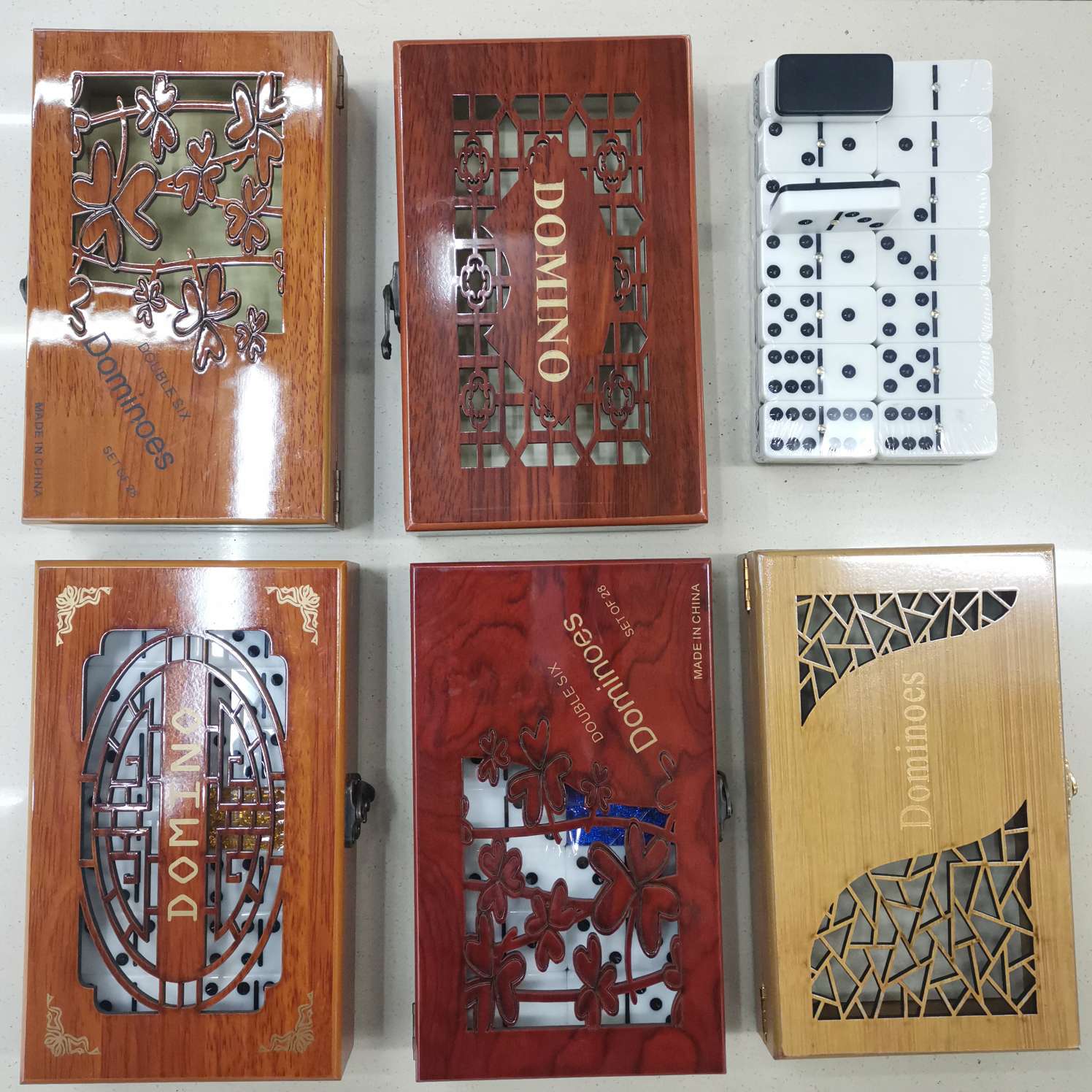 5012 two-color brand high-quality goods wooden box thumbnail