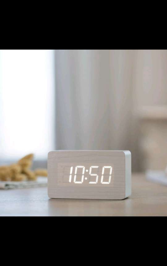 LED电子钟智能创意电子钟数字电子钟夜光多功能闹钟可定制LOGO细节图