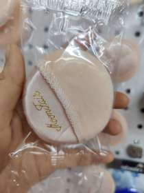 7cm machine package printed powder puff