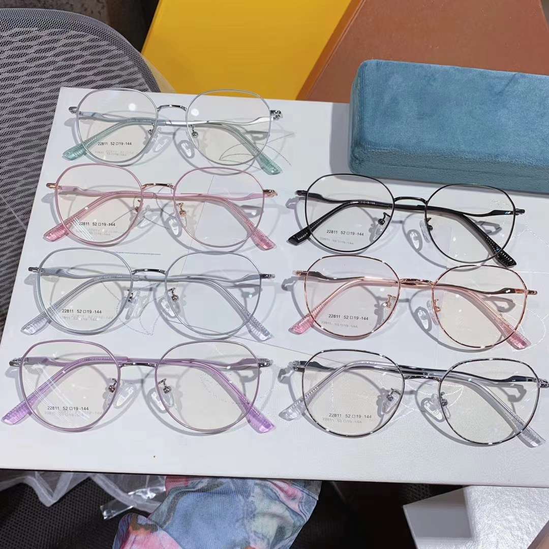 Large frame metal Korean frame fashion edition 5