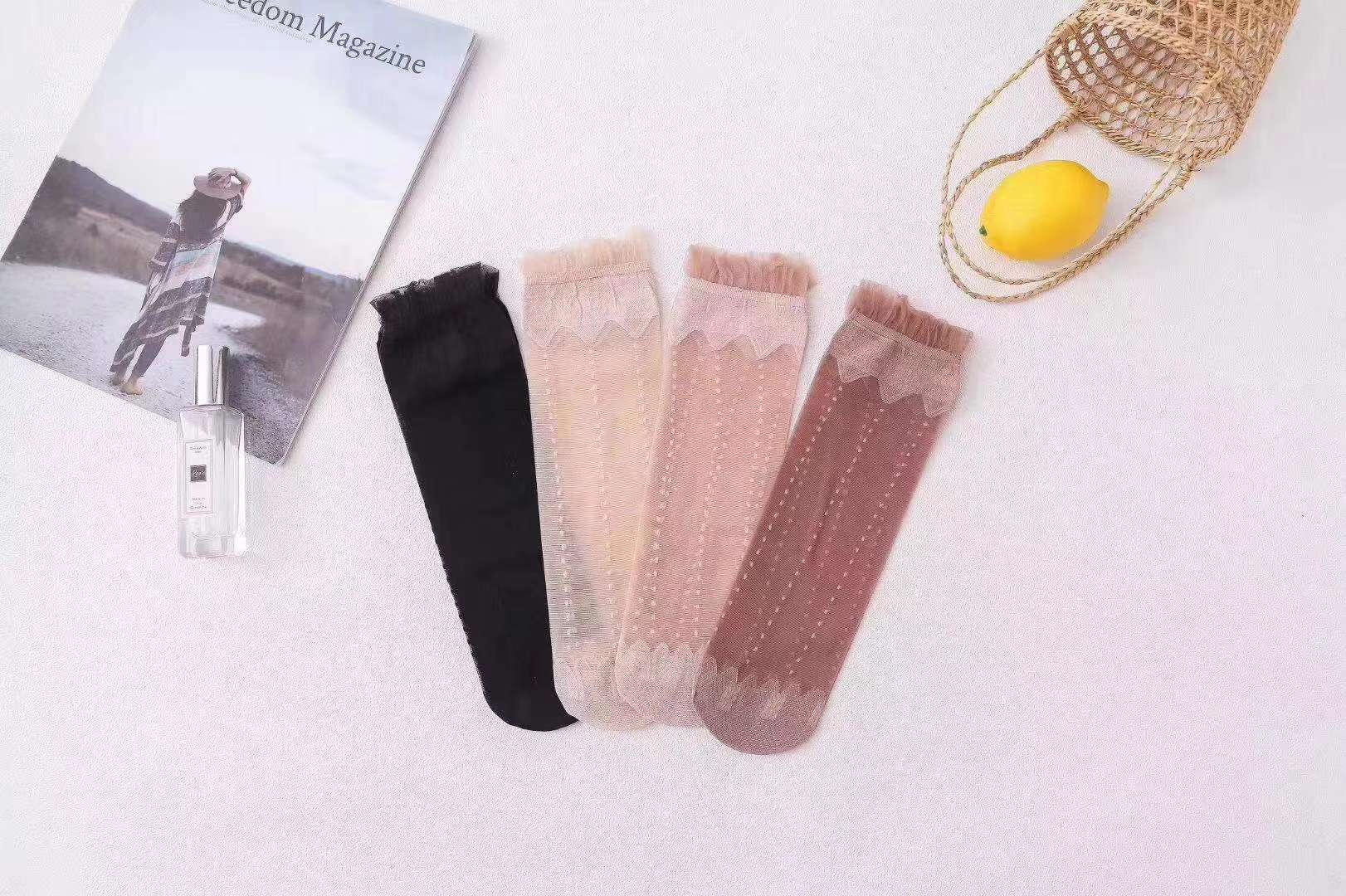 Crystal stockings jacquard stockings thumbnail