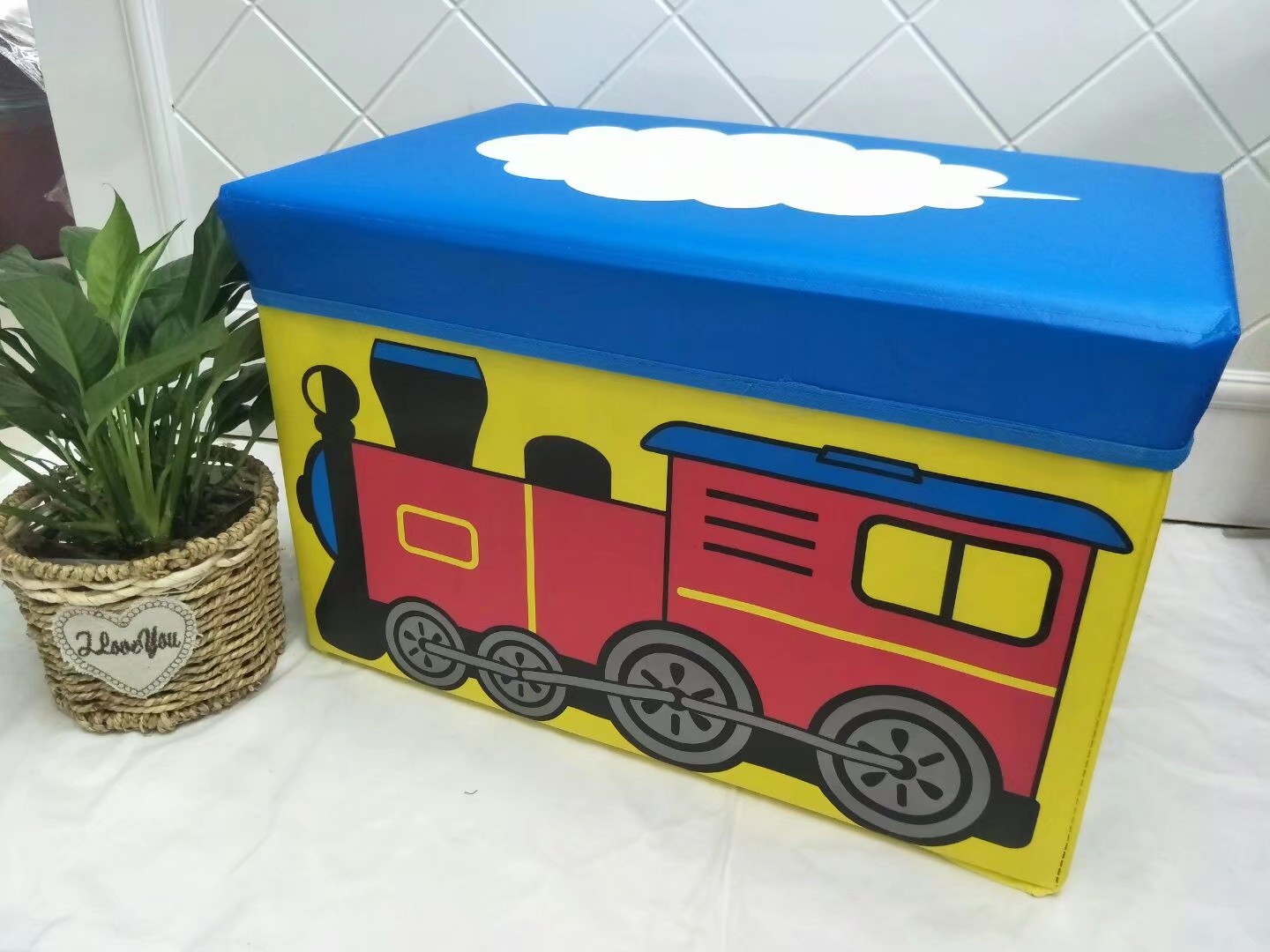 覆膜无纺布收纳凳，加强凳，牛津布百纳箱，收纳盒详情图6