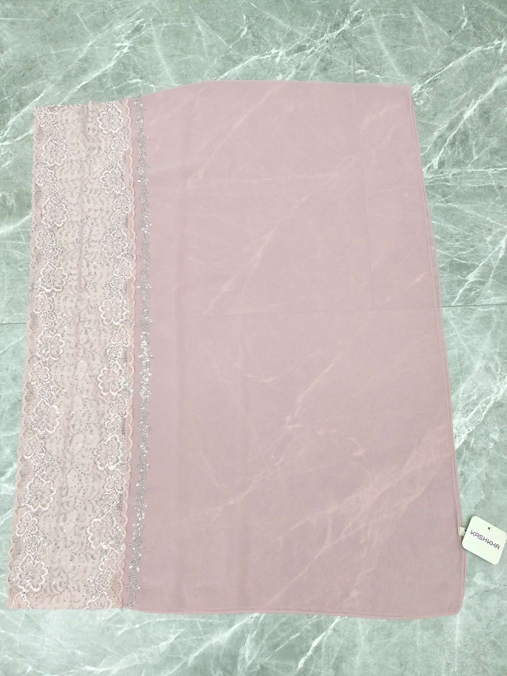 Chiffon Lace Scarf