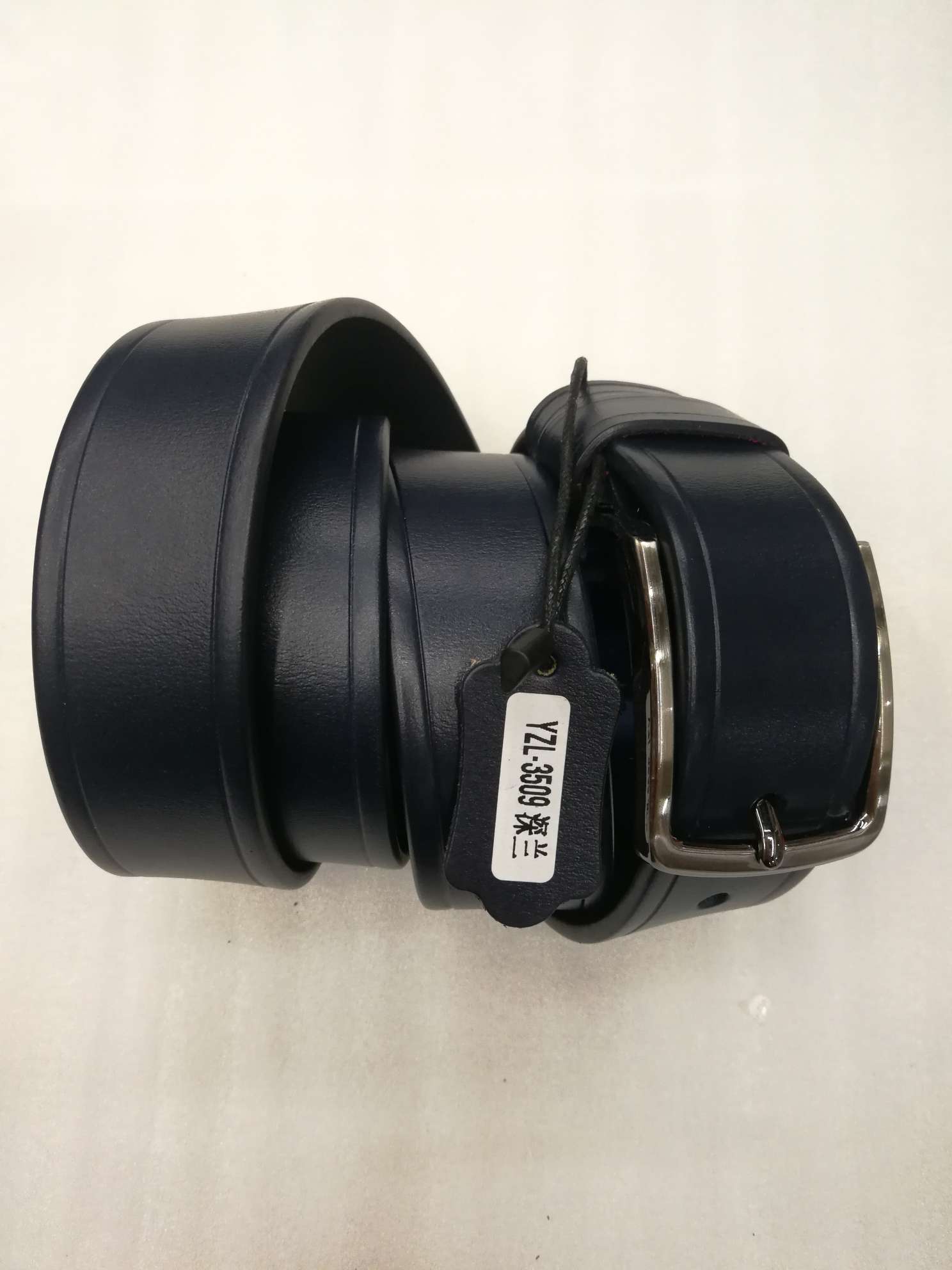 义乌好皮带AB00I9男士时尚商务潮流牛皮针扣休闲男士腰带厂家直销供应内销外贸可来样订做详情图2