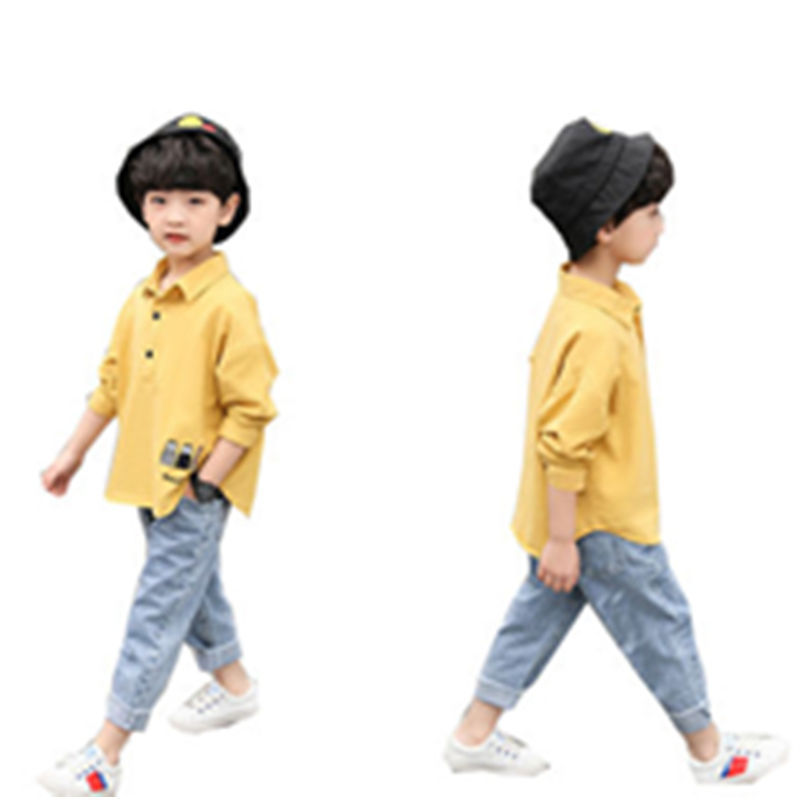 The new spring suit for boys 2020 is a two-piece suit for children in spring and Autumn style for boys thumbnail
