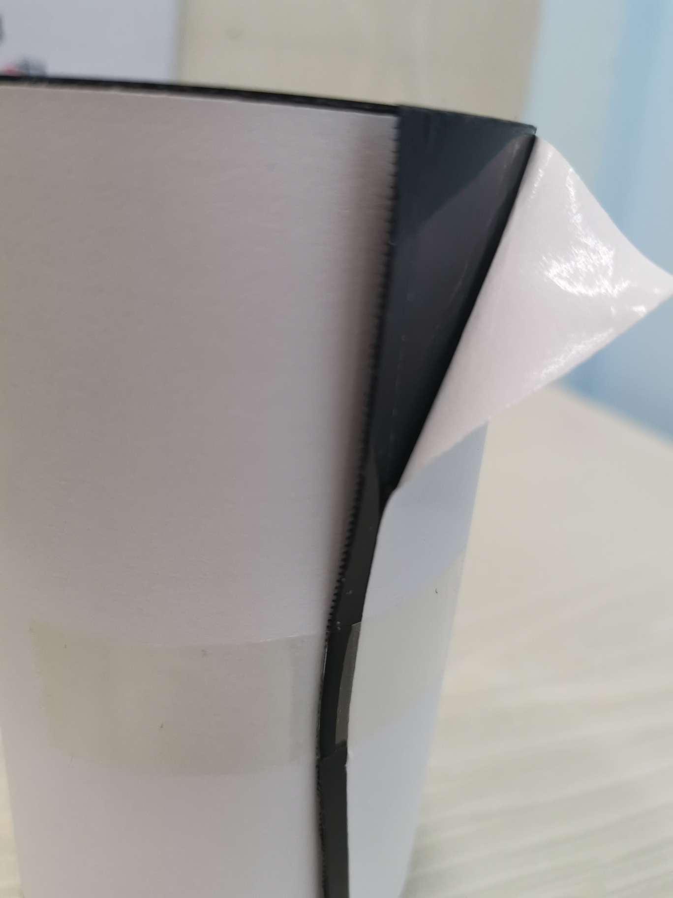 11cm ² # black nylon injection hook back adhesive Velcro