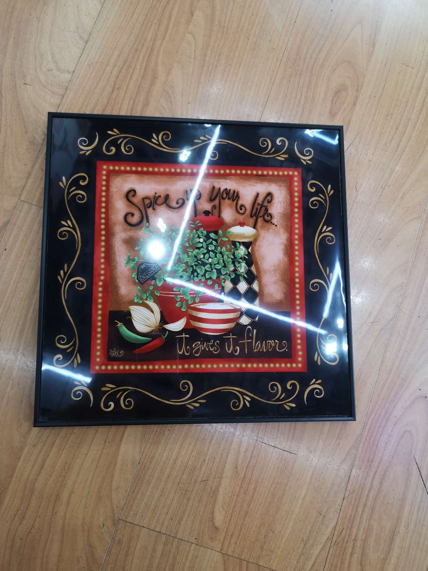 Best-selling crystal coffee pattern decorative painting