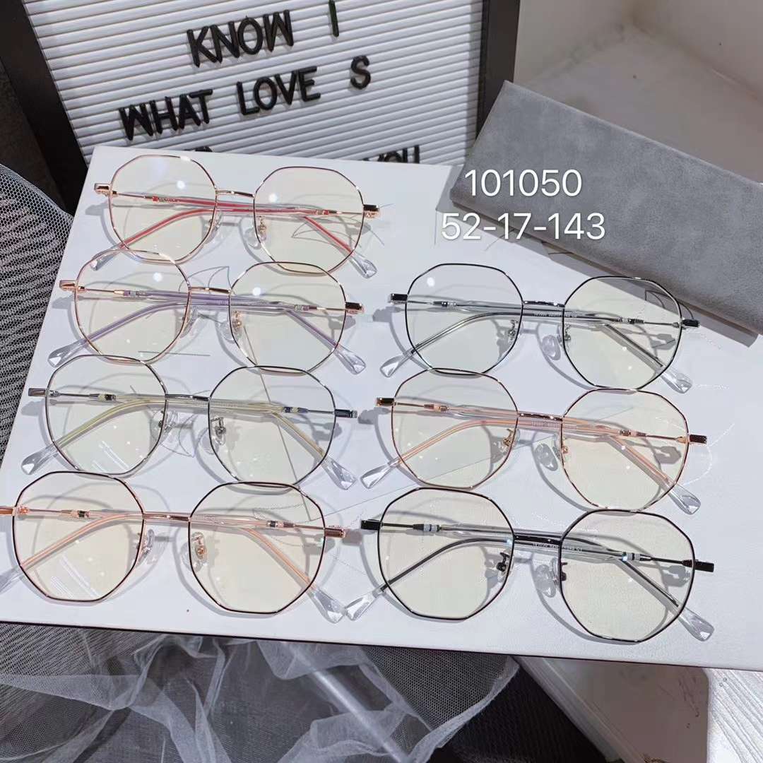 Large frame metal Korean frame Fashion edition 4