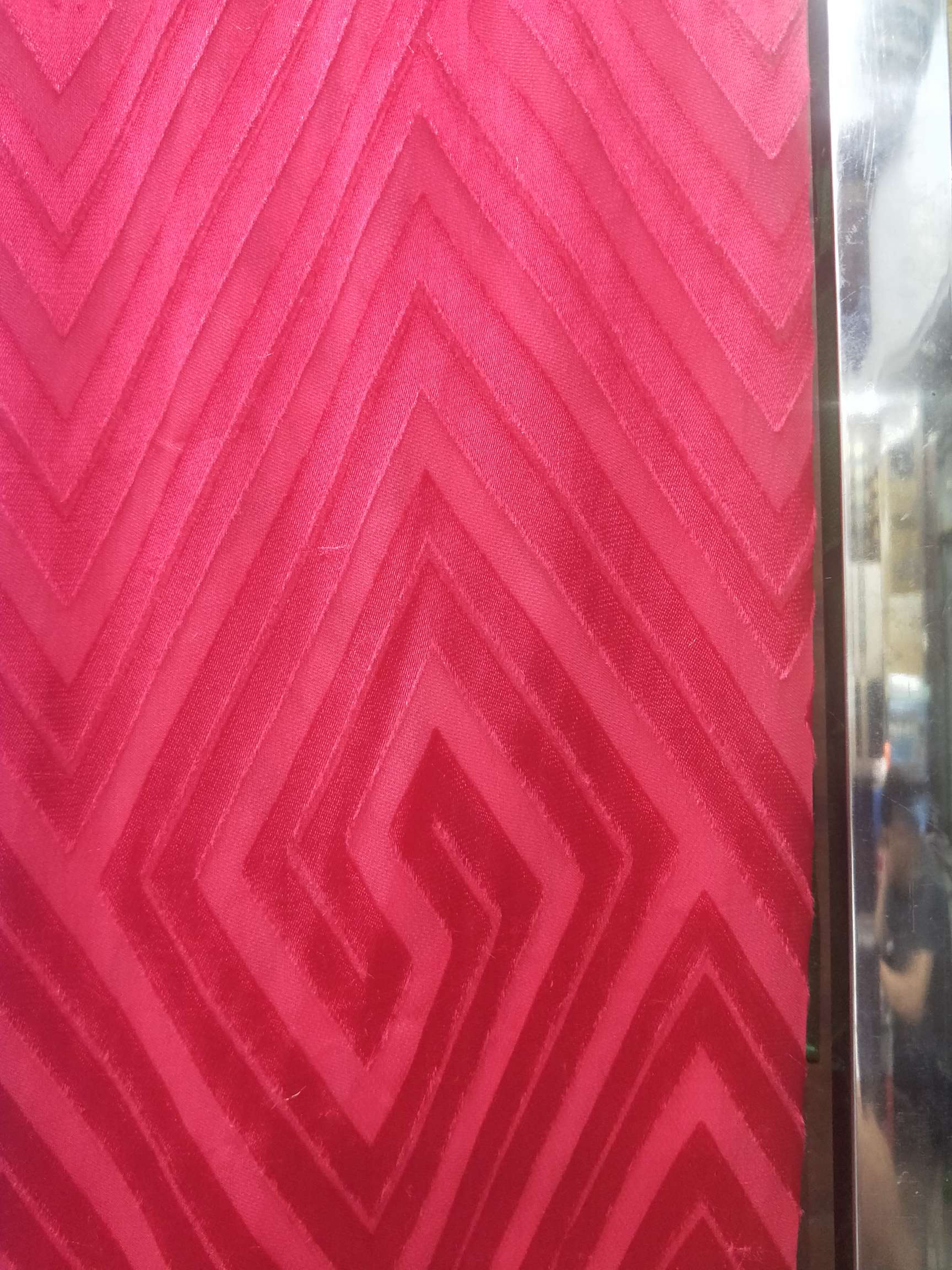 Fashion Trend Worn Floral Lustrine Scarf 7