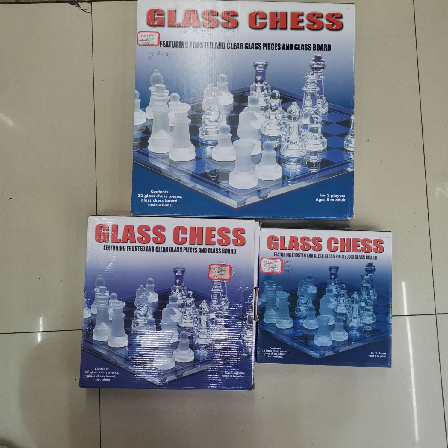 国际象棋玻璃细节图