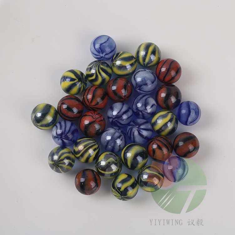 16mm colored porcelain sesame glass balls, fish tank decoration, marbles, marbles game, 1.6cm glass marbles, 1.5cm glass marbles, colored glass balls, fish tank decoration, handcrafted balls Application Scenario